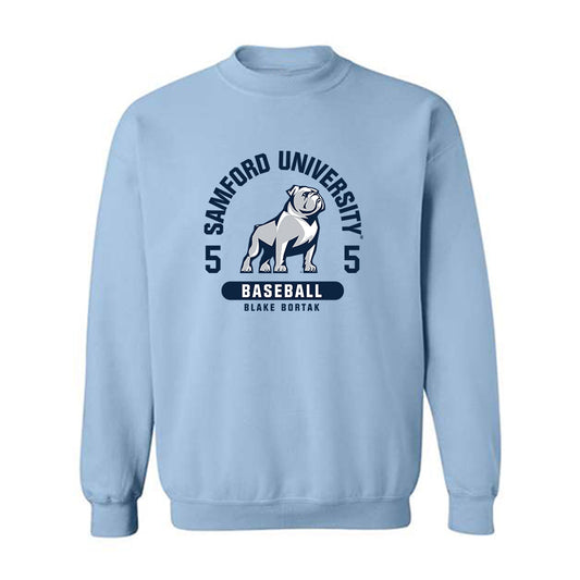 Samford - NCAA Baseball : Blake Bortak - Crewneck Sweatshirt Classic Fashion Shersey