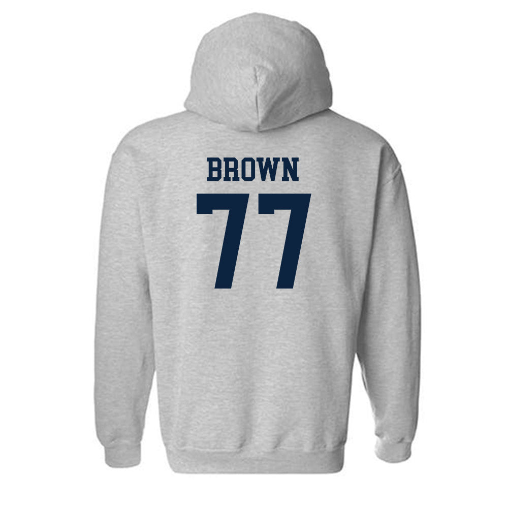 Samford - NCAA Football : Zach Brown - Hooded Sweatshirt Classic Shersey