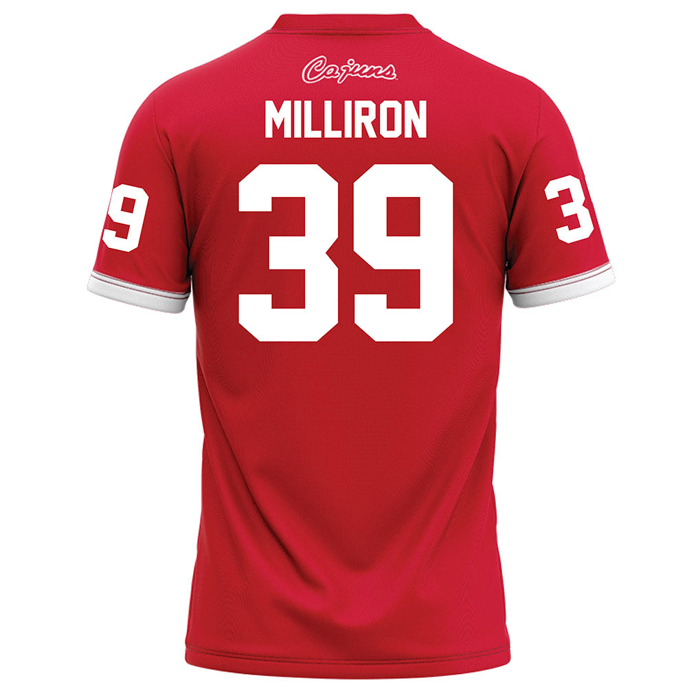 Louisiana - NCAA Football : Carter Milliron - Homecoming Jersey