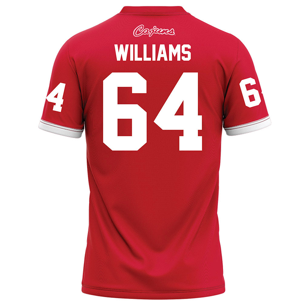 Louisiana - NCAA Football : Bryant Williams - Homecoming Jersey