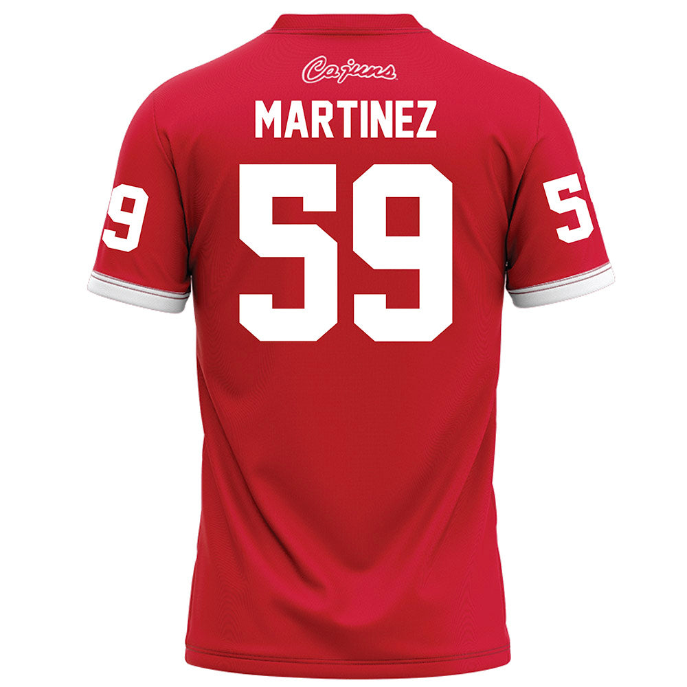 Louisiana - NCAA Football : Andrew Martinez - Homecoming Jersey