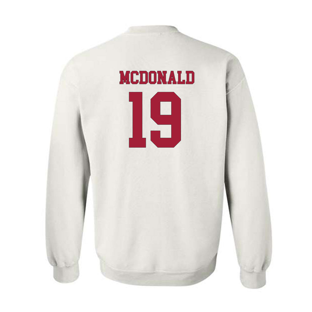 Alabama - NCAA Women's Soccer : Kierson McDonald - Crewneck Sweatshirt Replica Shersey