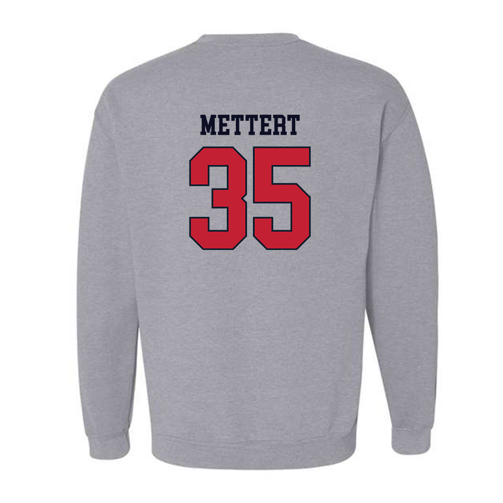 St. Johns - NCAA Baseball : Sam Mettert - Crewneck Sweatshirt Classic Shersey