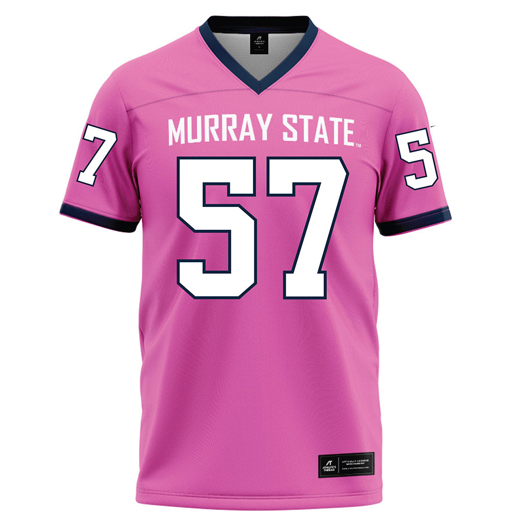 LASublimation Murray State - NCAA Football : Brady Russell - Pink Jersey FullColor / Small