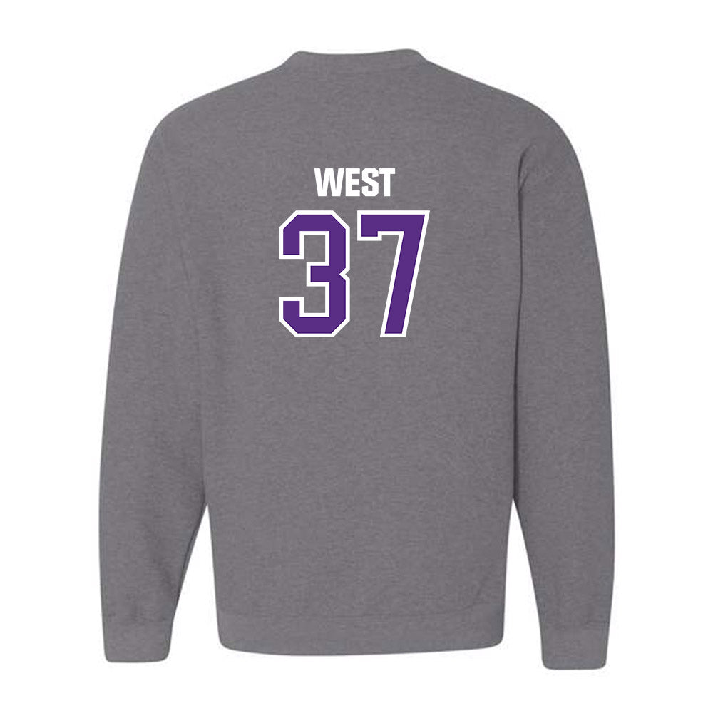 North Alabama - NCAA Baseball : Ryan West - Crewneck Sweatshirt Classic Shersey