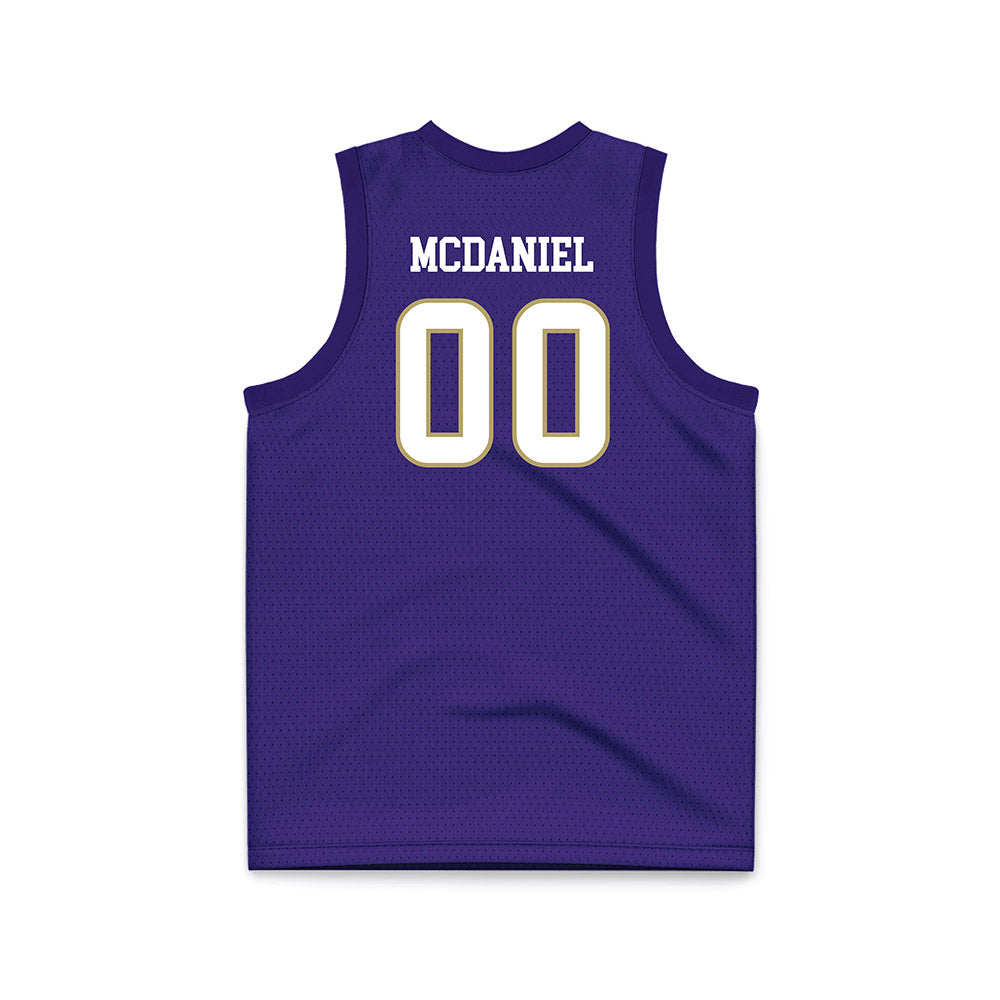 JMU - NCAA Women's Basketball : Peyton McDaniel - Purple Basketball Jersey