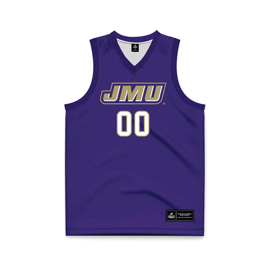JMU - NCAA Women's Basketball : Peyton McDaniel - Purple Basketball Jersey