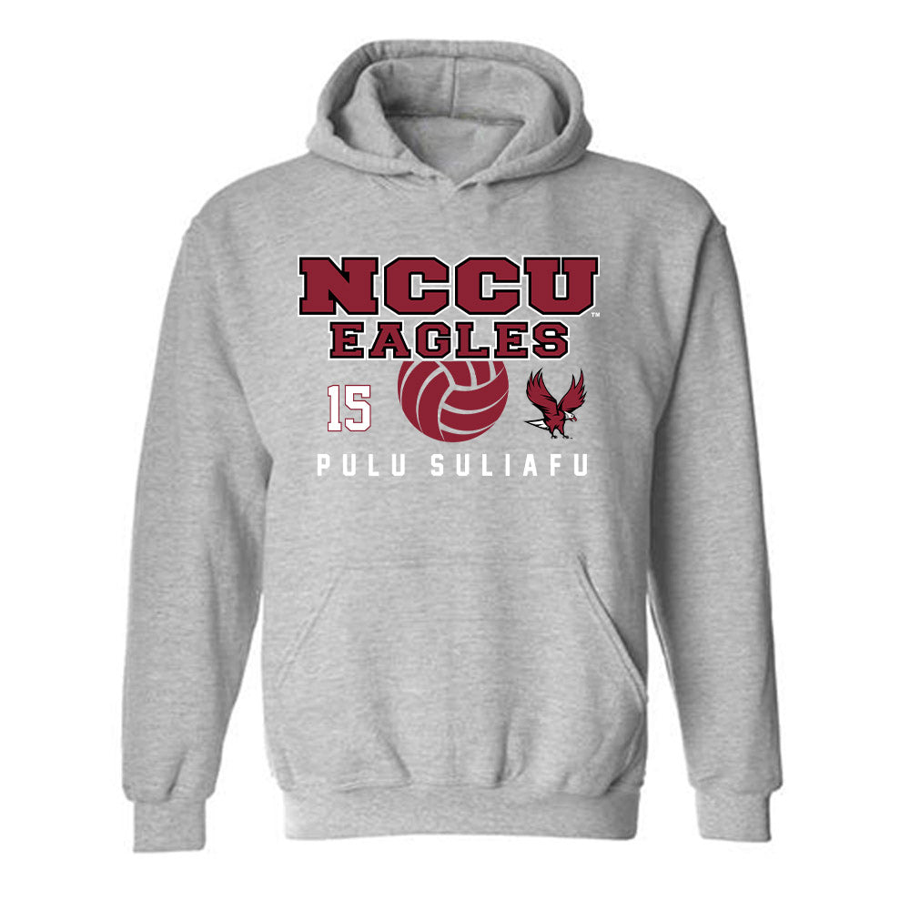 NCCU - NCAA Women's Volleyball : Vanila Pulu-Suliafu - Hooded Sweatshirt Classic Fashion Shersey