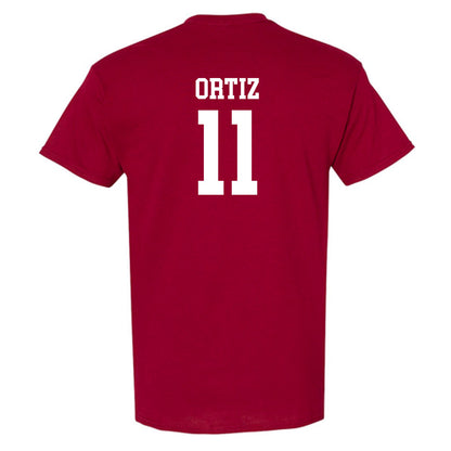 UMass - NCAA Men's Soccer : Andrew Ortiz - Garnet Classic Shersey Short Sleeve T-Shirt