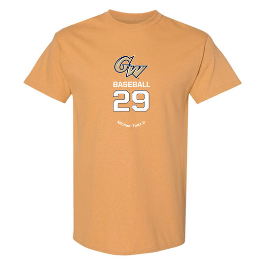 GWU - NCAA Baseball : Michael Foltz Jr - T-Shirt Classic Fashion Shersey