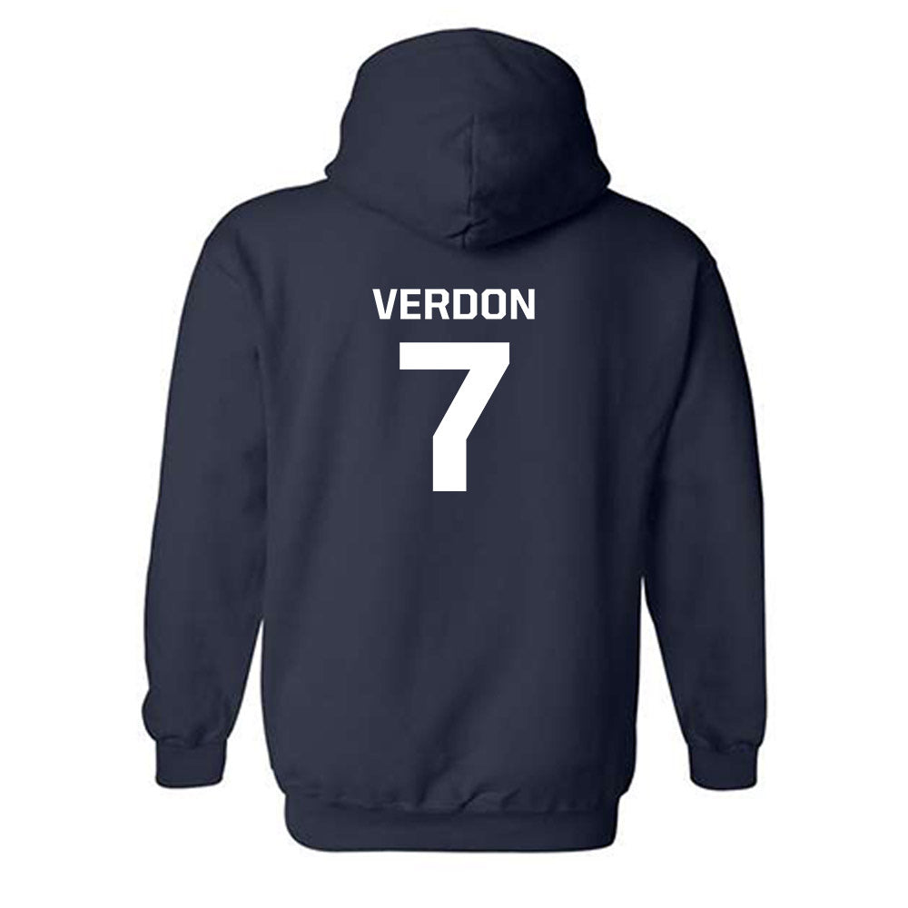 GWU - NCAA Women's Soccer : Addi Verdon - Hooded Sweatshirt Classic Shersey