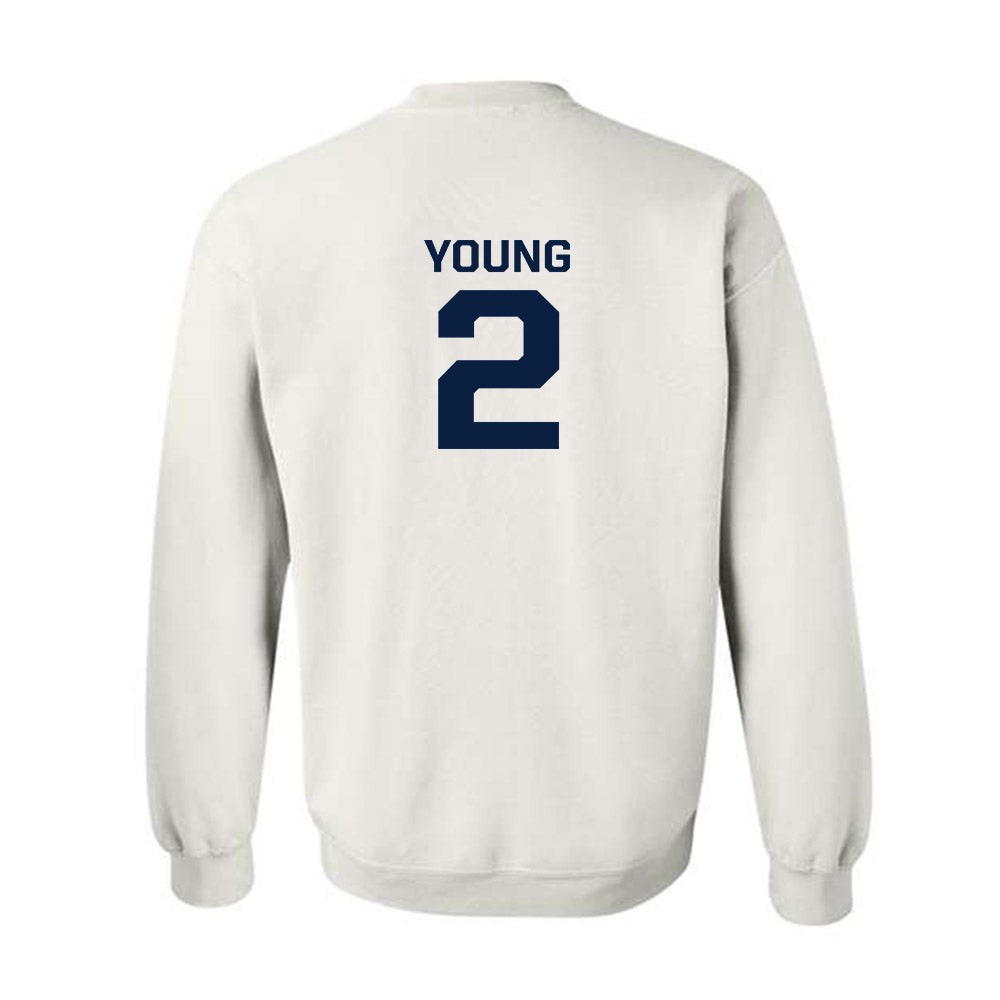 GWU - NCAA Baseball : Brett Young - Crewneck Sweatshirt Classic Shersey