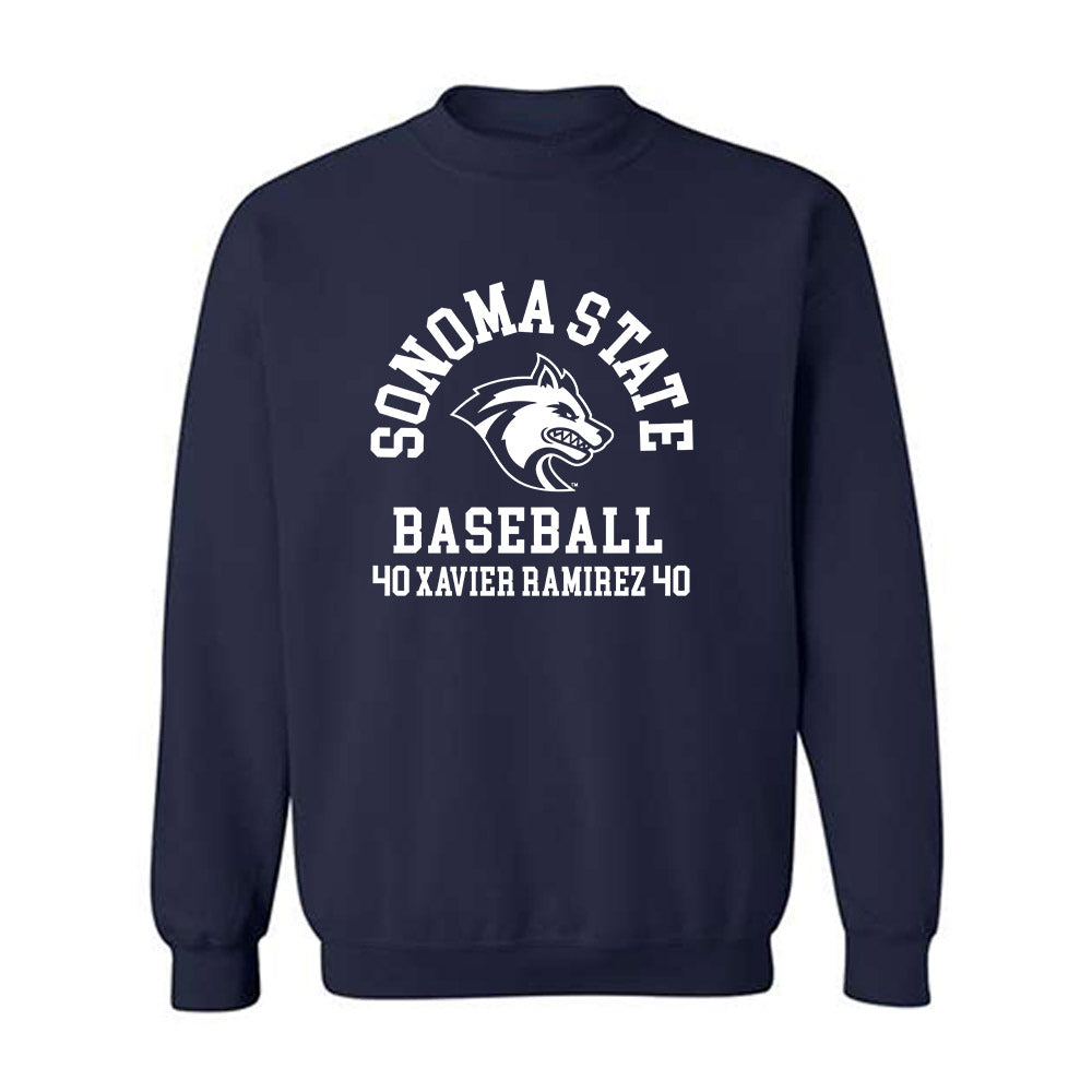 SSU - NCAA Baseball : Xavier Ramirez - Crewneck Sweatshirt Classic Fashion Shersey