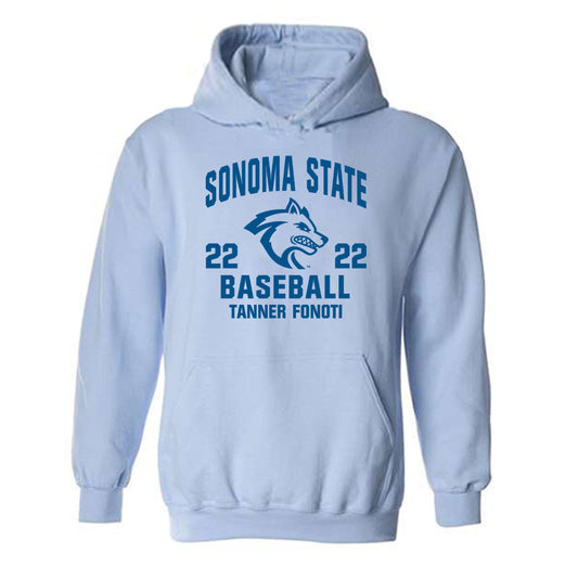 SSU - NCAA Baseball : Tanner Fonoti - Hooded Sweatshirt Classic Fashion Shersey