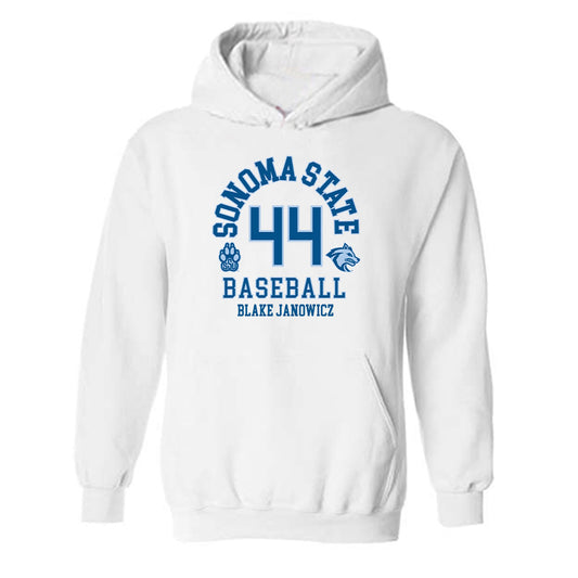 SSU - NCAA Baseball : Blake Janowicz - Hooded Sweatshirt Classic Fashion Shersey