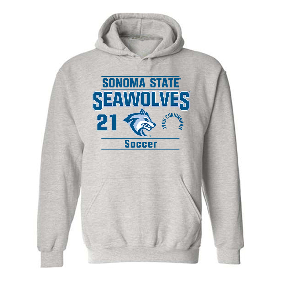 SSU - NCAA Men's Soccer : Jvon Cunningham - Hooded Sweatshirt Classic Fashion Shersey