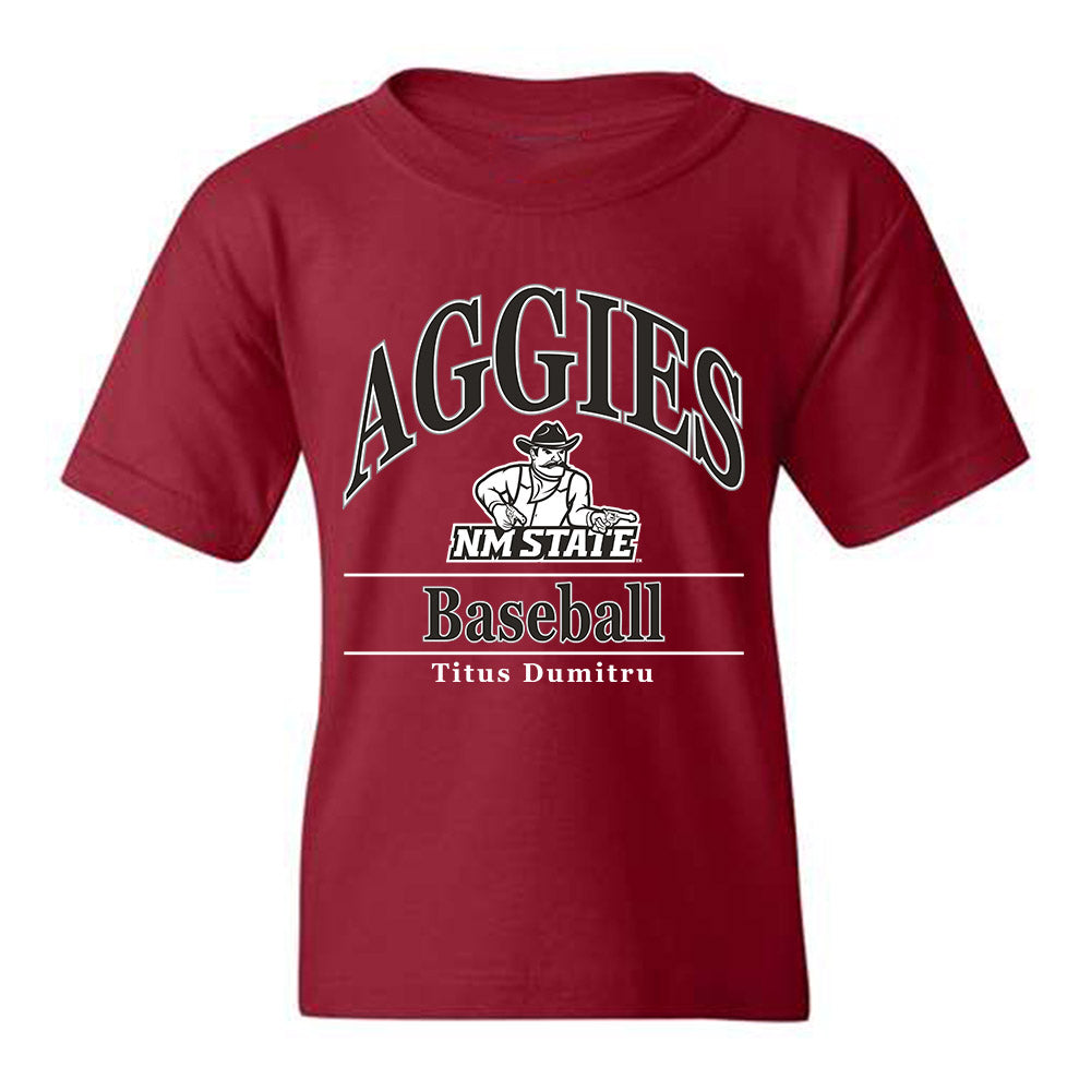 NMSU - NCAA Baseball : Titus Dumitru - Youth T-Shirt Classic Fashion Shersey