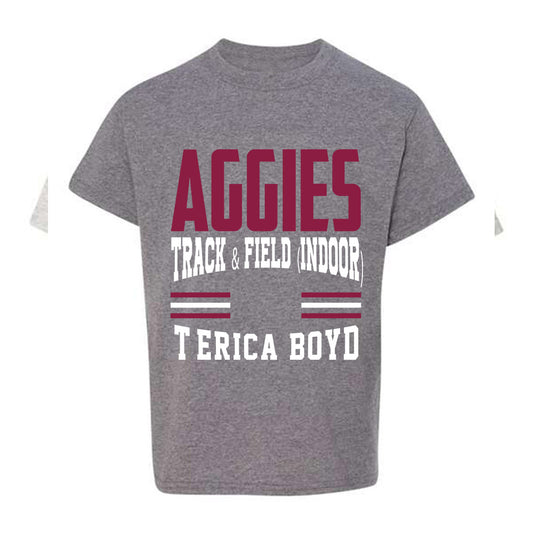 NMSU - NCAA Women's Track & Field (Indoor) : T'Erica Boyd - Youth T-Shirt Classic Fashion Shersey