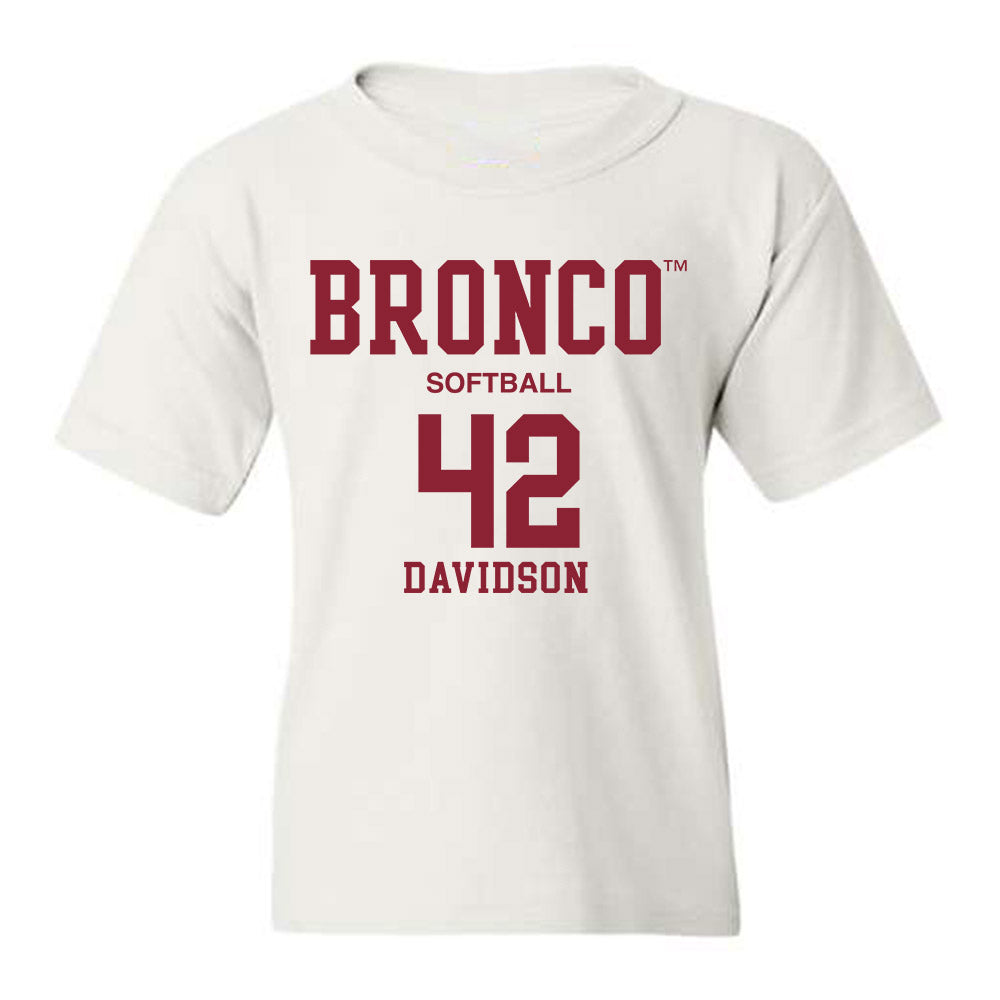 SCU - NCAA Softball : Leiora Davidson - Youth T-Shirt Classic Fashion Shersey