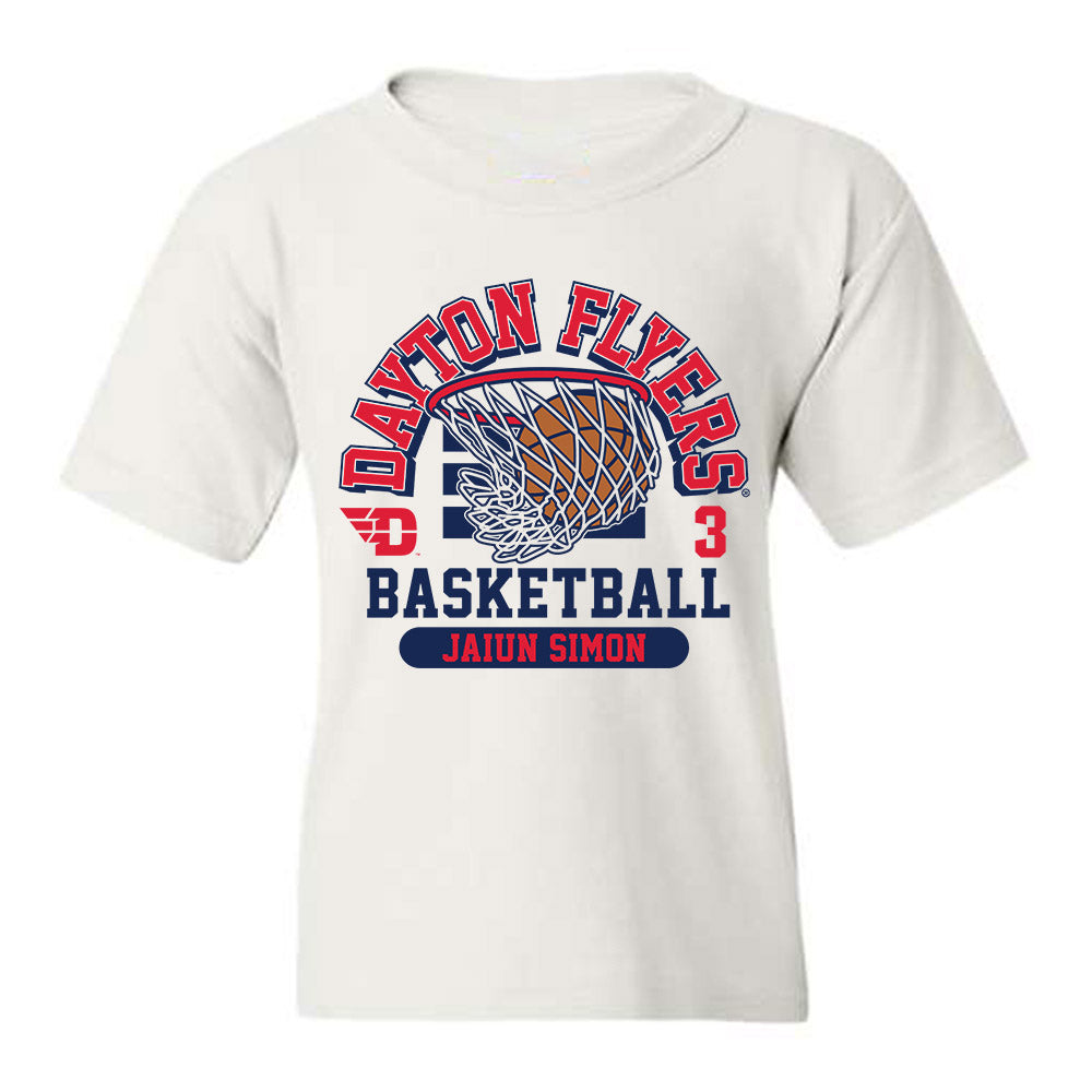 Dayton - NCAA Men's Basketball : Jaiun Simon - Youth T-Shirt Classic Fashion Shersey