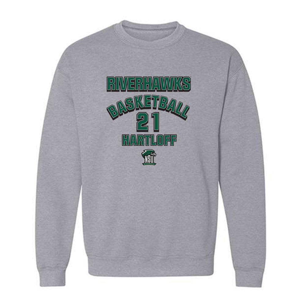 Northeastern State - NCAA Men's Basketball : Caison Hartloff - Crewneck Sweatshirt Classic Fashion Shersey