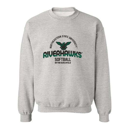 Northeastern State - NCAA Softball : Brynn Burchfield - Crewneck Sweatshirt Classic Fashion Shersey