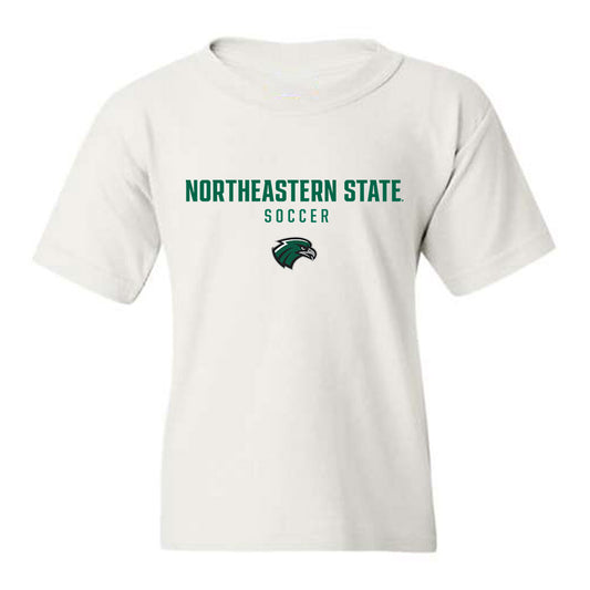 Northeastern State - NCAA Men's Soccer : Erik Quiroz - Youth T-Shirt Classic Shersey