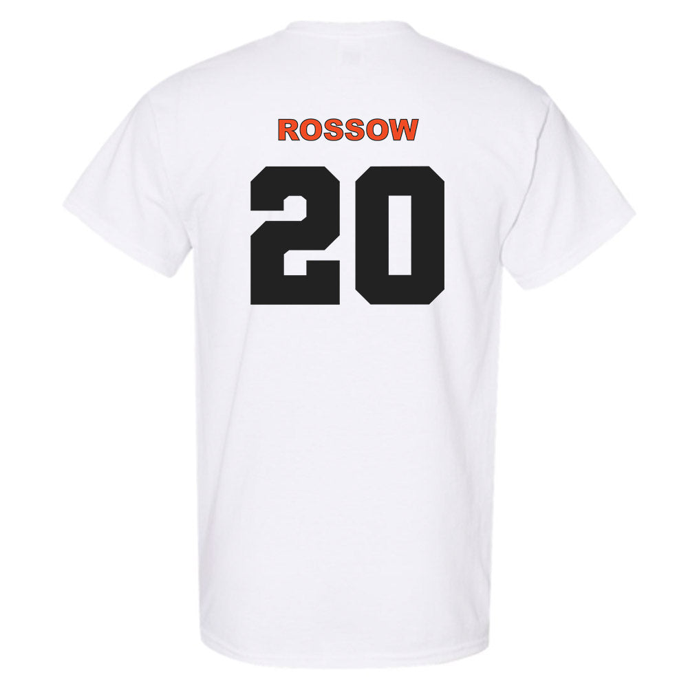 Campbell - NCAA Baseball : David Rossow - T-Shirt Classic Shersey