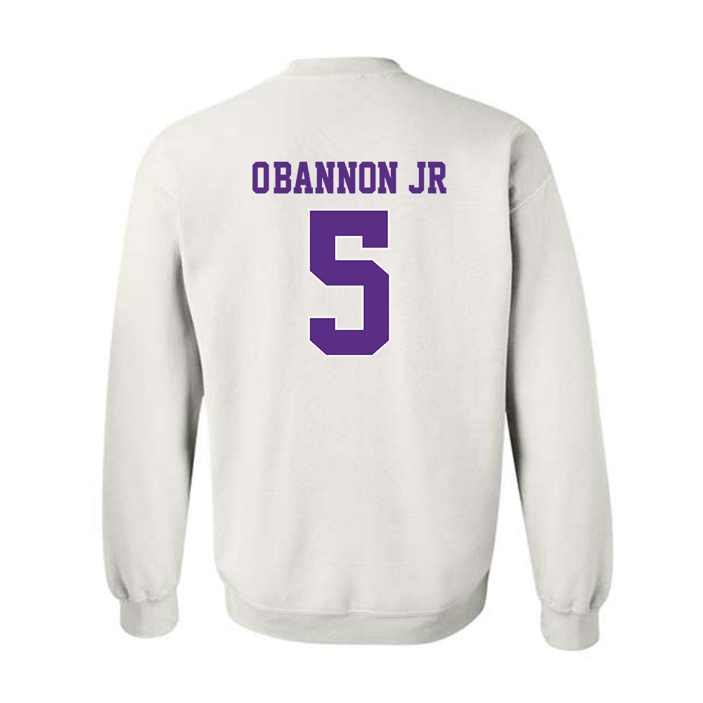 TCU - NCAA Men's Basketball : Charles O'Bannon Jr - Crewneck Sweatshirt Classic Shersey