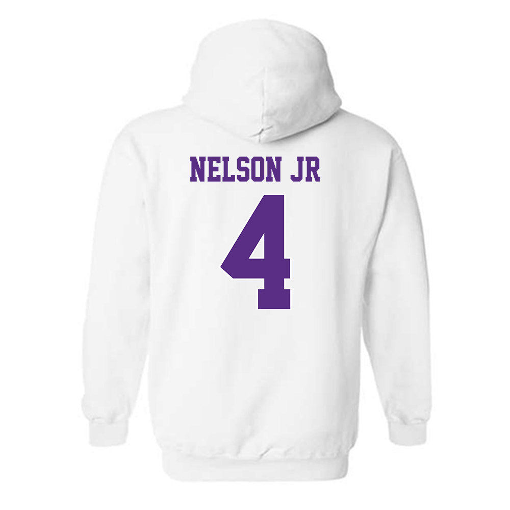 TCU - NCAA Men's Basketball : Jameer Nelson Jr - Hooded Sweatshirt Classic Shersey
