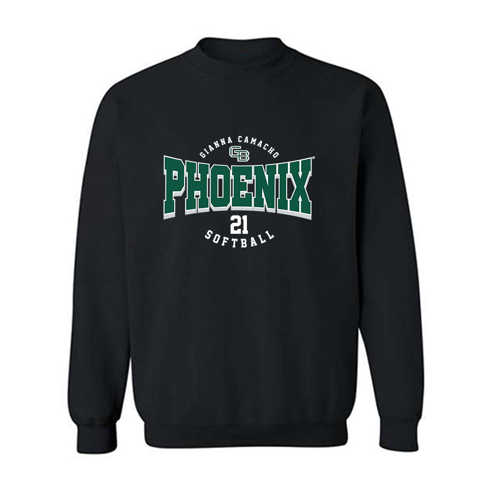 UW Green Bay - NCAA Softball : Gianna Camacho - Crewneck Sweatshirt Classic Fashion Shersey