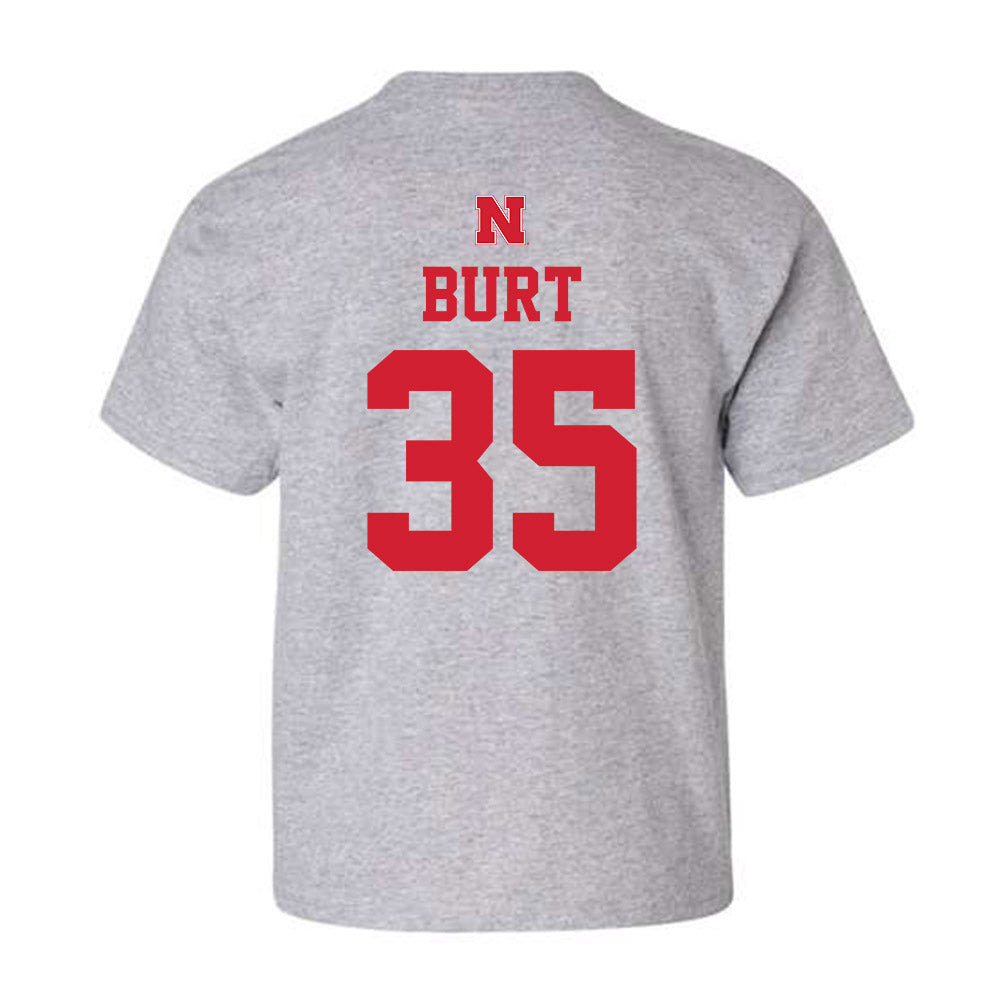 Nebraska - NCAA Men's Basketball : Henry Burt - Youth T-Shirt Sports Shersey