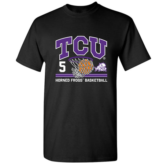TCU - NCAA Men's Basketball : Charles O'Bannon Jr - T-Shirt Sports Shersey