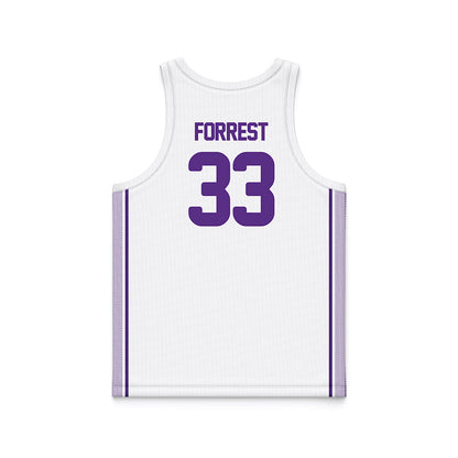 North Alabama - NCAA Men's Basketball : Damian Forrest - Basketball Jersey