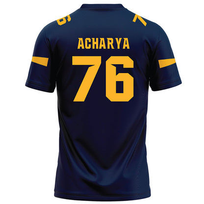 Augustana - NCAA Football : Shan Acharya - Football Jersey