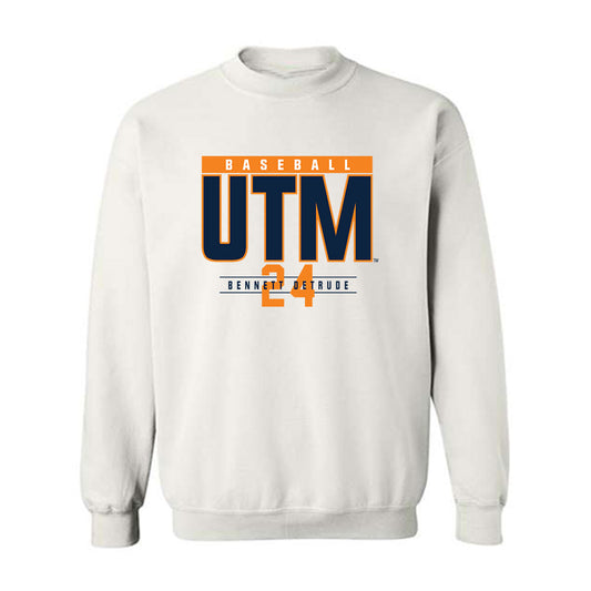 UT Martin - NCAA Baseball : Bennett DeTrude - Crewneck Sweatshirt Classic Fashion Shersey