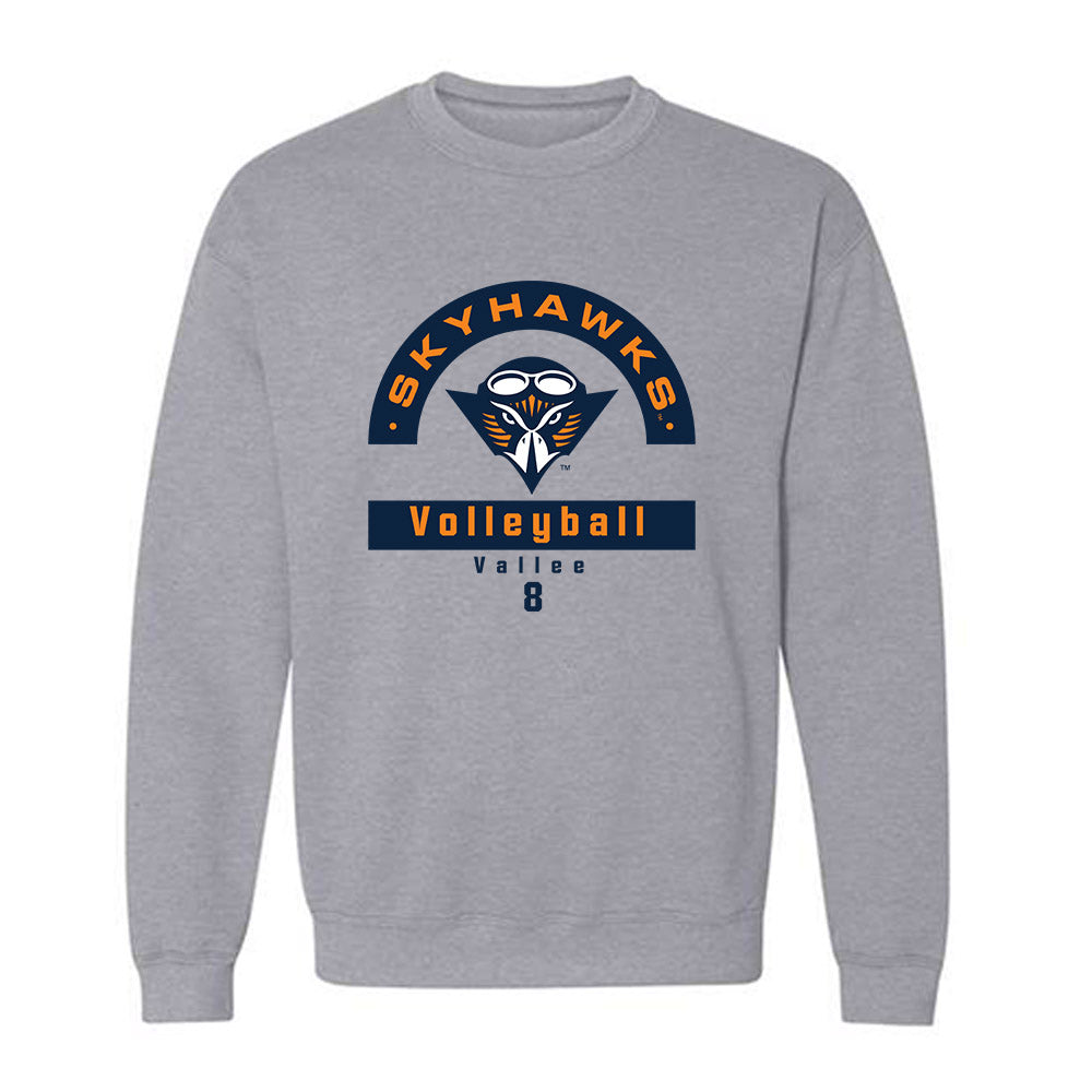 UT Martin - NCAA Women's Volleyball : Jenna Vallee - Crewneck Sweatshirt Classic Fashion Shersey