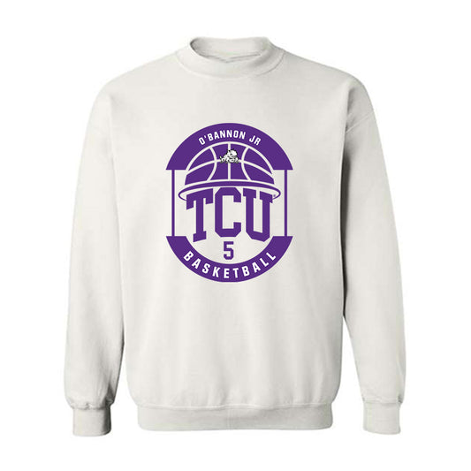 TCU - NCAA Men's Basketball : Charles O'Bannon Jr - Crewneck Sweatshirt Classic Fashion Shersey
