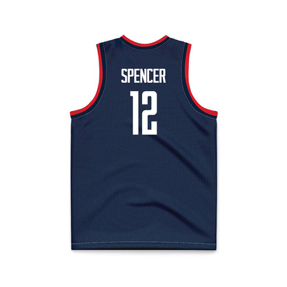 UConn - NCAA Men's Basketball : Cameron Spencer - Replica Basketball Jersey