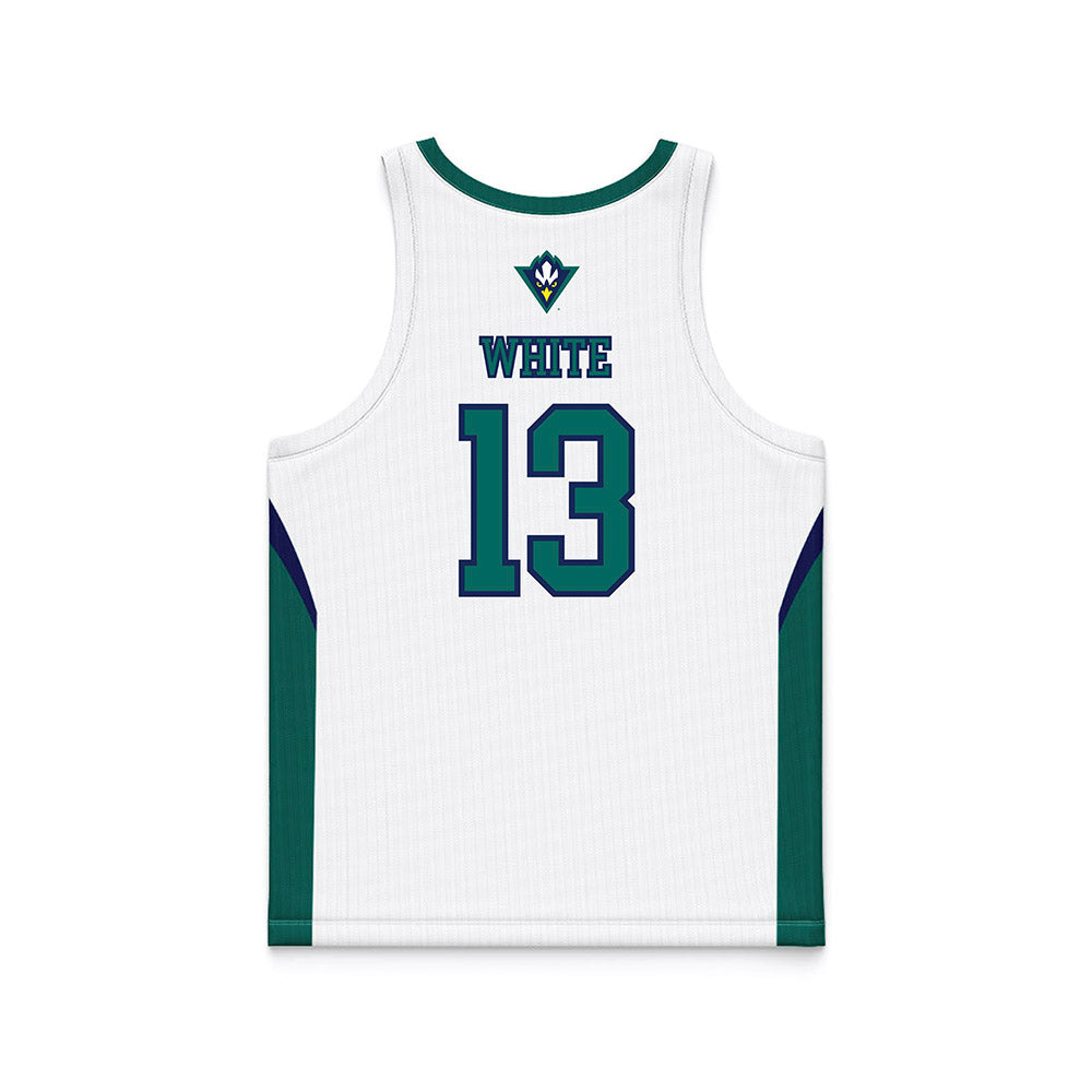 UNC Wilmington - NCAA Men's Basketball : Trazarien White - Basketball Jersey