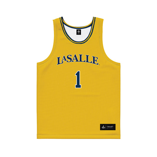 La Salle - NCAA Women's Basketball : Tiara Bolden - Basketball Jersey Gold