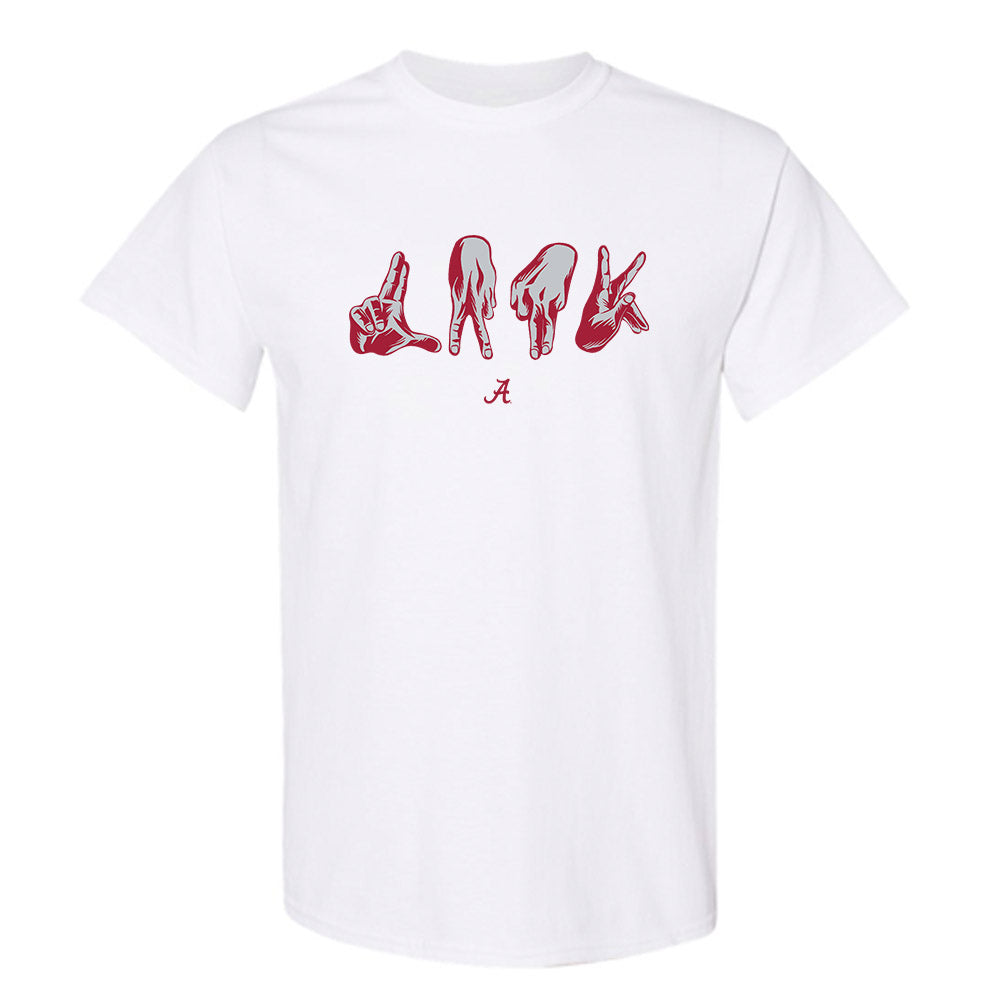 LANK™ LET ALL NAYSAYERS KNOW™ - NCAA Football : Hand Sign T-shirt