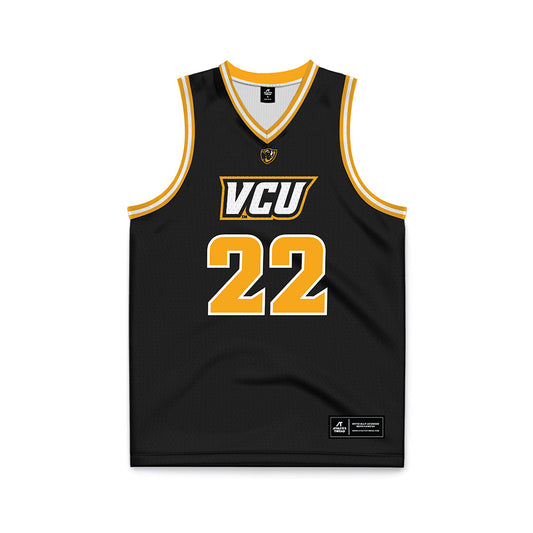 VCU - NCAA Men's Basketball : Joseph Bamisile - Basketball Jersey Black