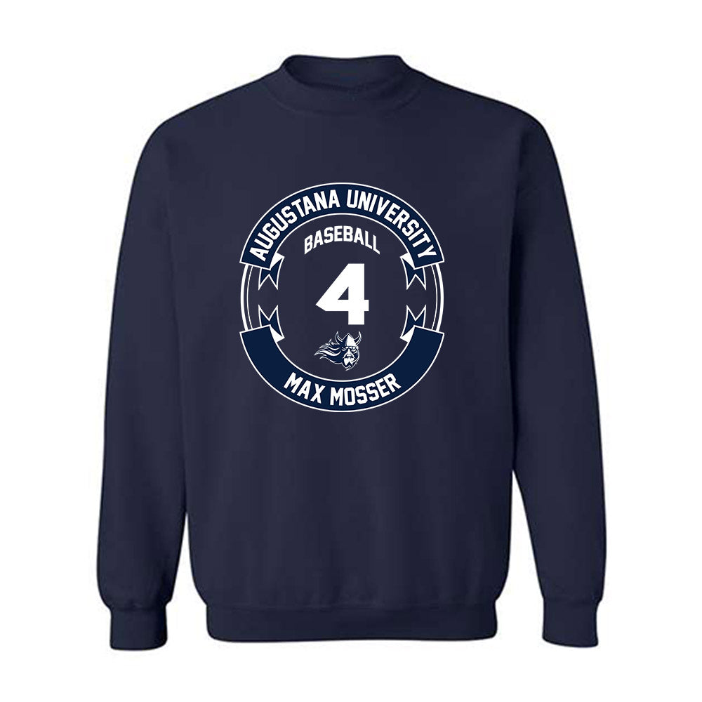 AU - NCAA Baseball : Max Mosser - Crewneck Sweatshirt Classic Fashion Shersey