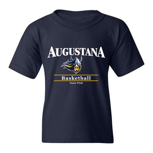 Augustana - NCAA Men's Basketball : Isaac Fink - Youth T-Shirt Classic Fashion Shersey