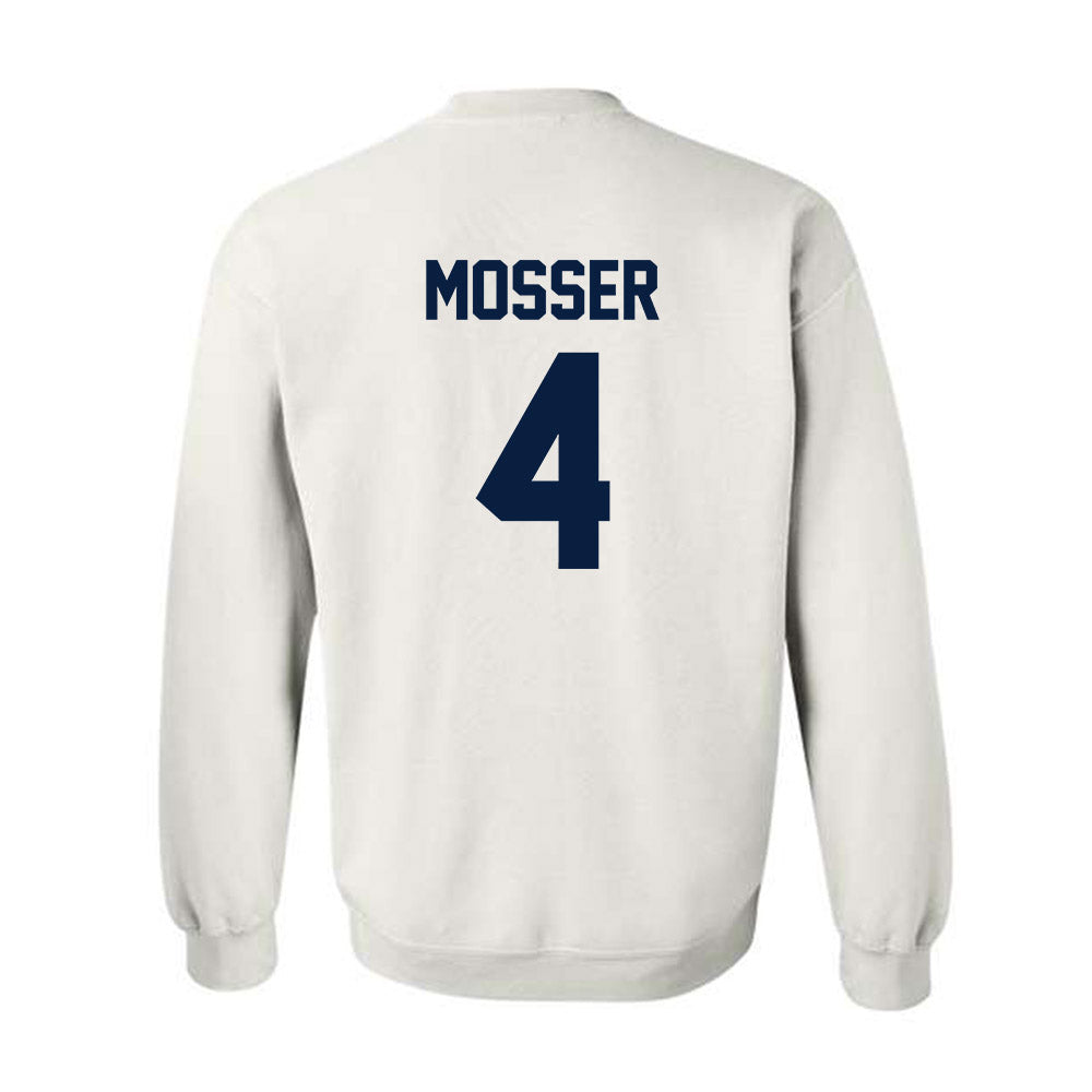 AU - NCAA Baseball : Max Mosser - Crewneck Sweatshirt Classic Shersey