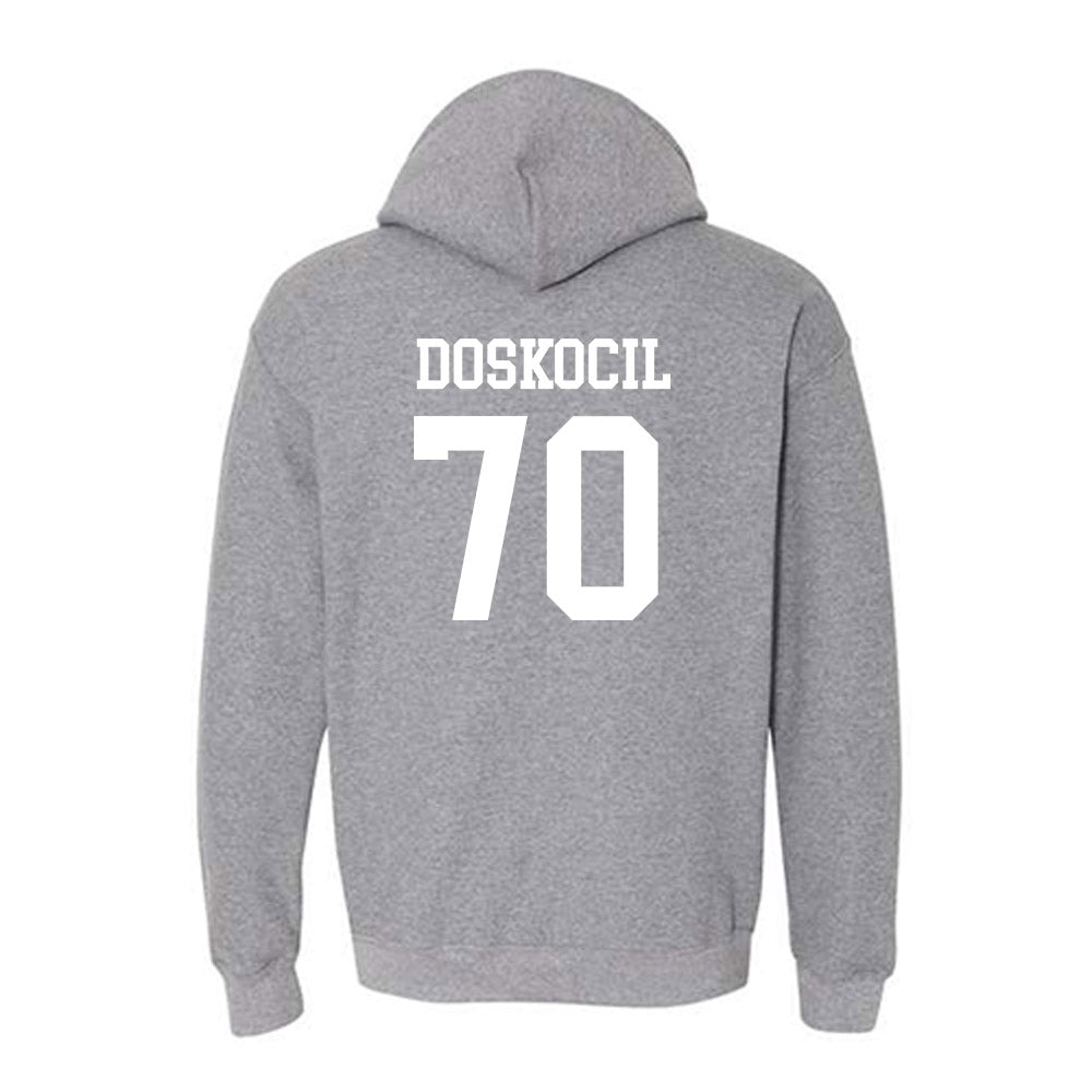 Butler - NCAA Football : Kirk Doskocil - Hooded Sweatshirt Classic Shersey