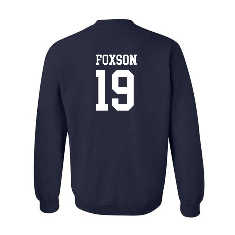 Butler - NCAA Baseball : Tate Foxson - Crewneck Sweatshirt Classic Shersey