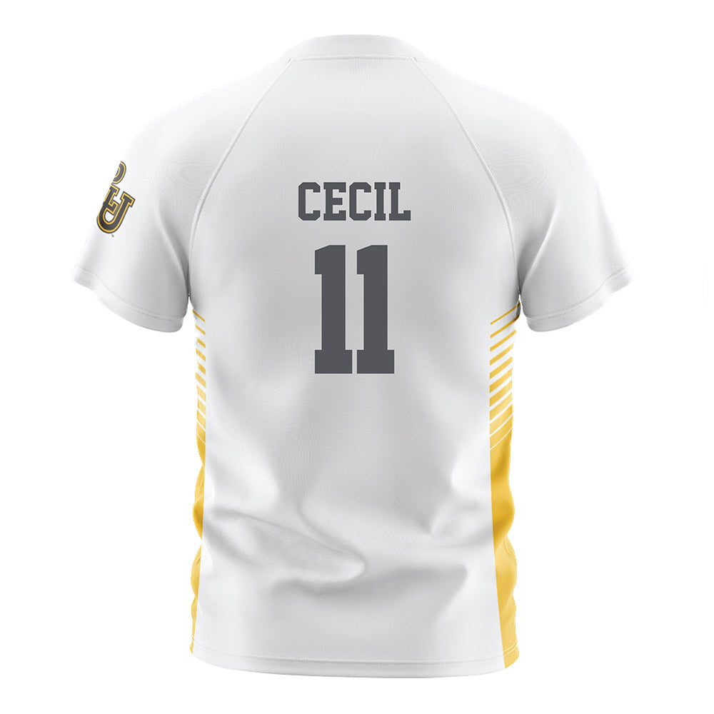 PLU - NCAA Women's Soccer : Hannah Cecil - Soccer Jersey White