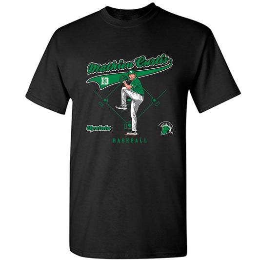 USC Upstate - NCAA Baseball : Mathieu Curtis - T-Shirt Individual Caricature